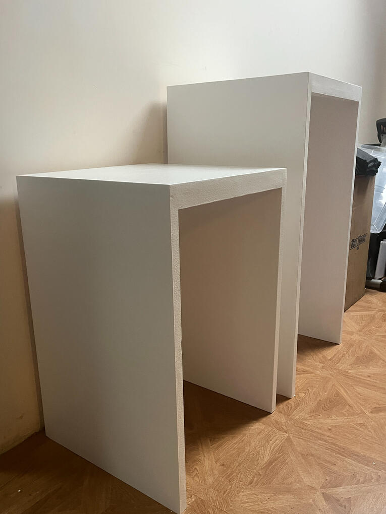 Two Sided Pedestal Construction Two Sided Pedestal Construction