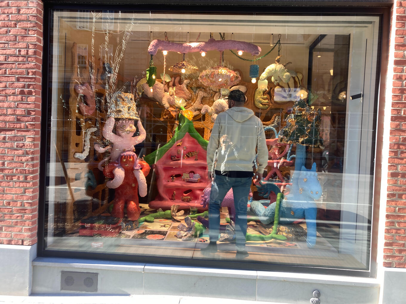 Hermes Window Display, Katie Stout, 2023