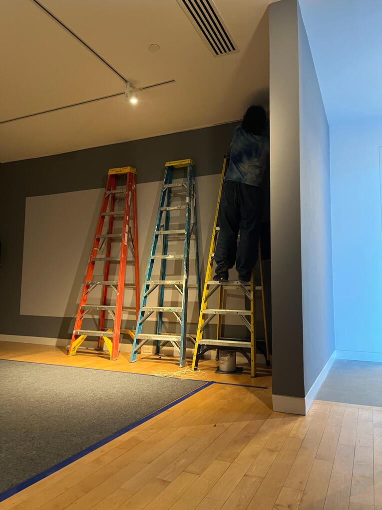 A/V Work at the Aldrich Museum